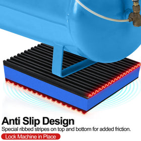 Phepetroll pad with treadmill shows non slip grip and stability