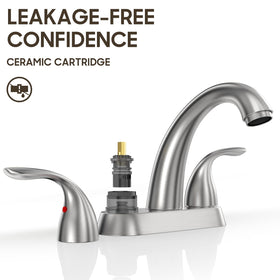 Phiestina BF008-5-BN features a durable brushed nickel finish for everyday use.