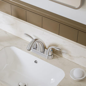 Phiestina BF008-5-BN presented as a modern centerpiece for bathroom redesign.