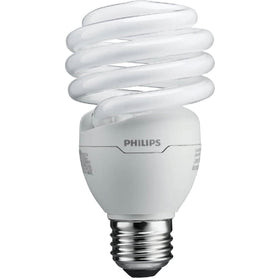 Philips 433557 daylight deluxe CFL bulb in a four-pack for energy-efficient home lighting.