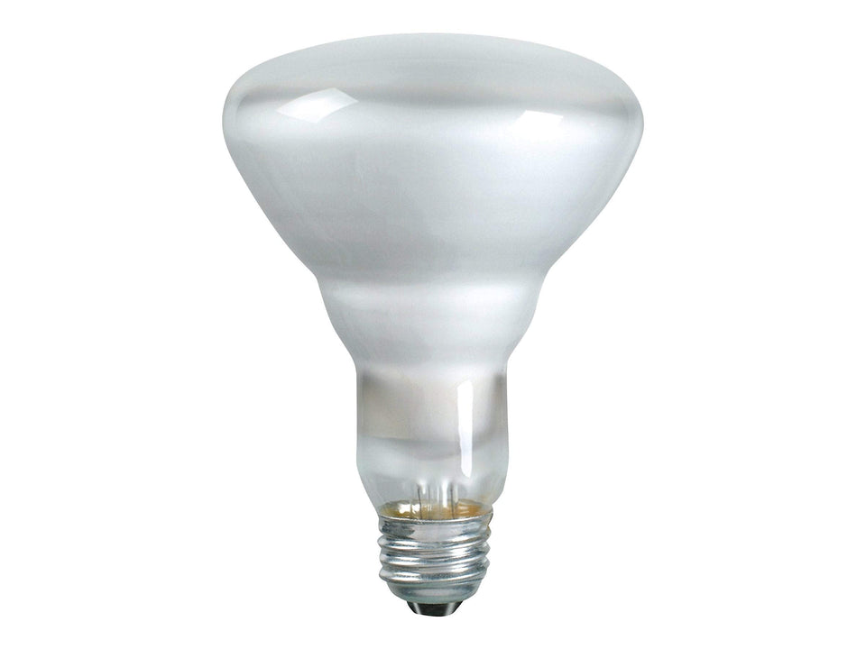 Philips 65W BR-30 reflector bulb for indoor lighting, ideal for recessed cans and track fixtures.