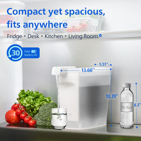 ADD569 Pro filter reduces lead and 57 impurities for cleaner-tasting water