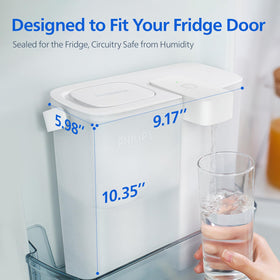 Philips ADD5902 NSF-certified filtration reduces impurities while preserving flavor