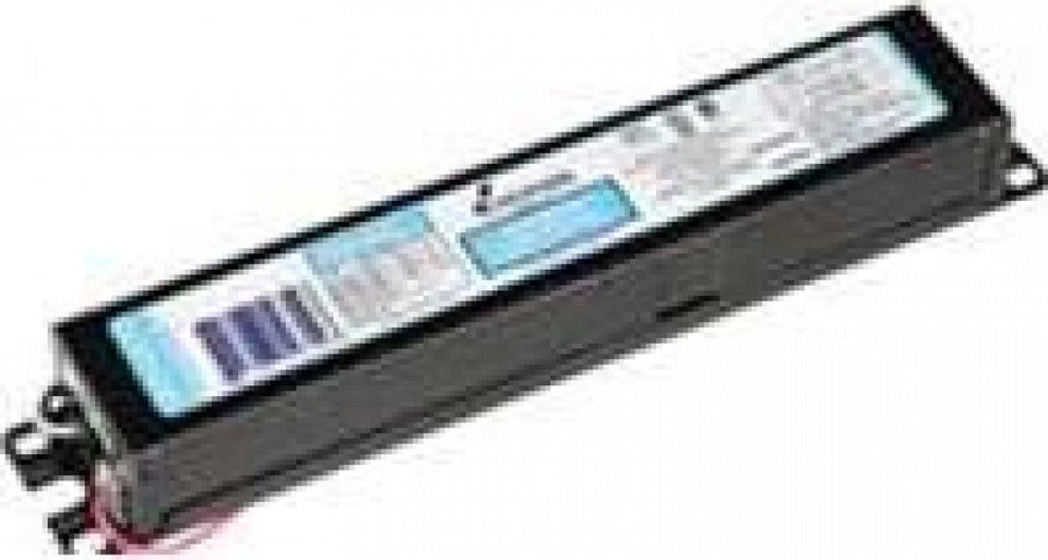 Philips Advance ICN-2S40-N electronic ballast for T12 lamps, supports 120/277V operation.