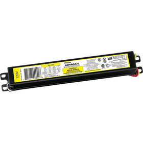 Philips Advance RELB-2S40-N ballast front view for steady T12 lighting