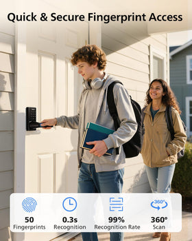 Philips auto-lock function demonstrated for hands-free security