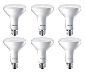 Philips BR30 LED bulb with 2700K soft white light for warm, inviting rooms.