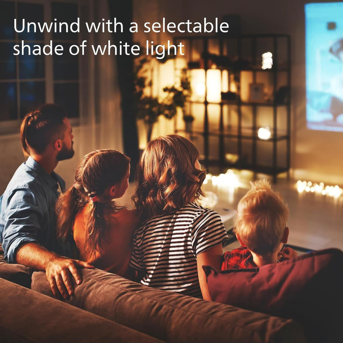 Philips BR30 long-lasting bulb up to 15000 hours reduces replacements.
