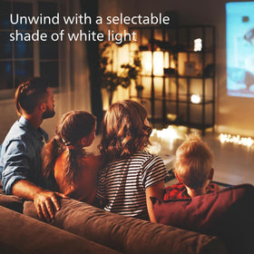 Philips BR30 long-lasting bulb up to 15000 hours reduces replacements.