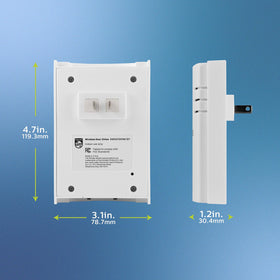 Philips doorbell Westminster melody option with customizable volume levels.