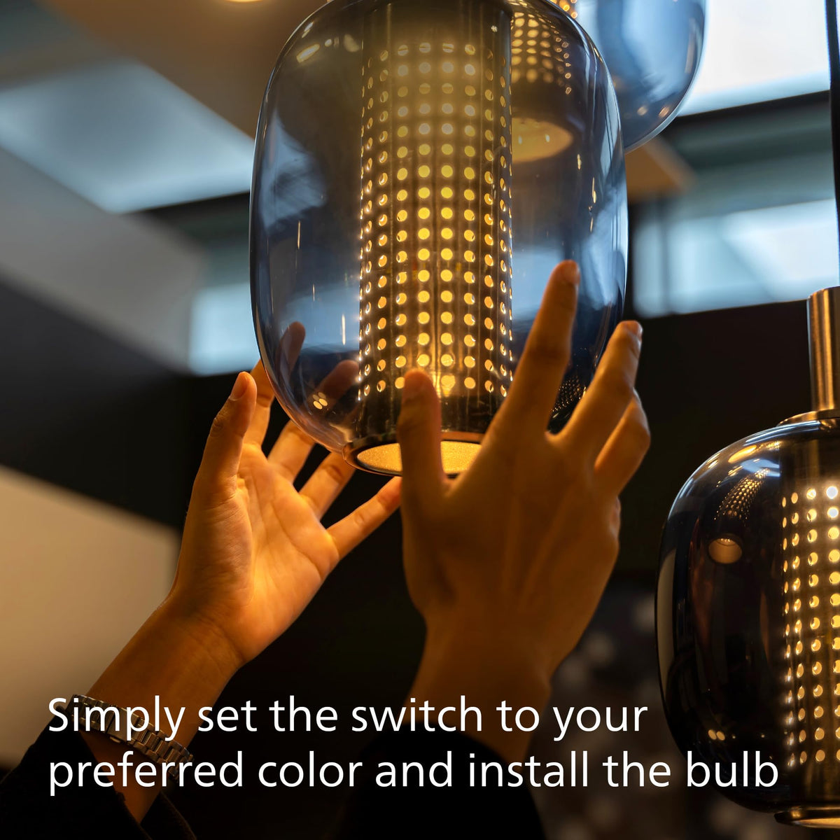 Philips EyeComfort bulb designed for comfortable viewing during tasks