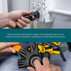 125V AC, 13A, 1625W rating for powerful performance