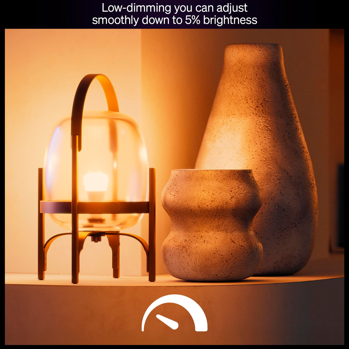 Two-pack Philips Hue A19 bulbs with standard E26 base.