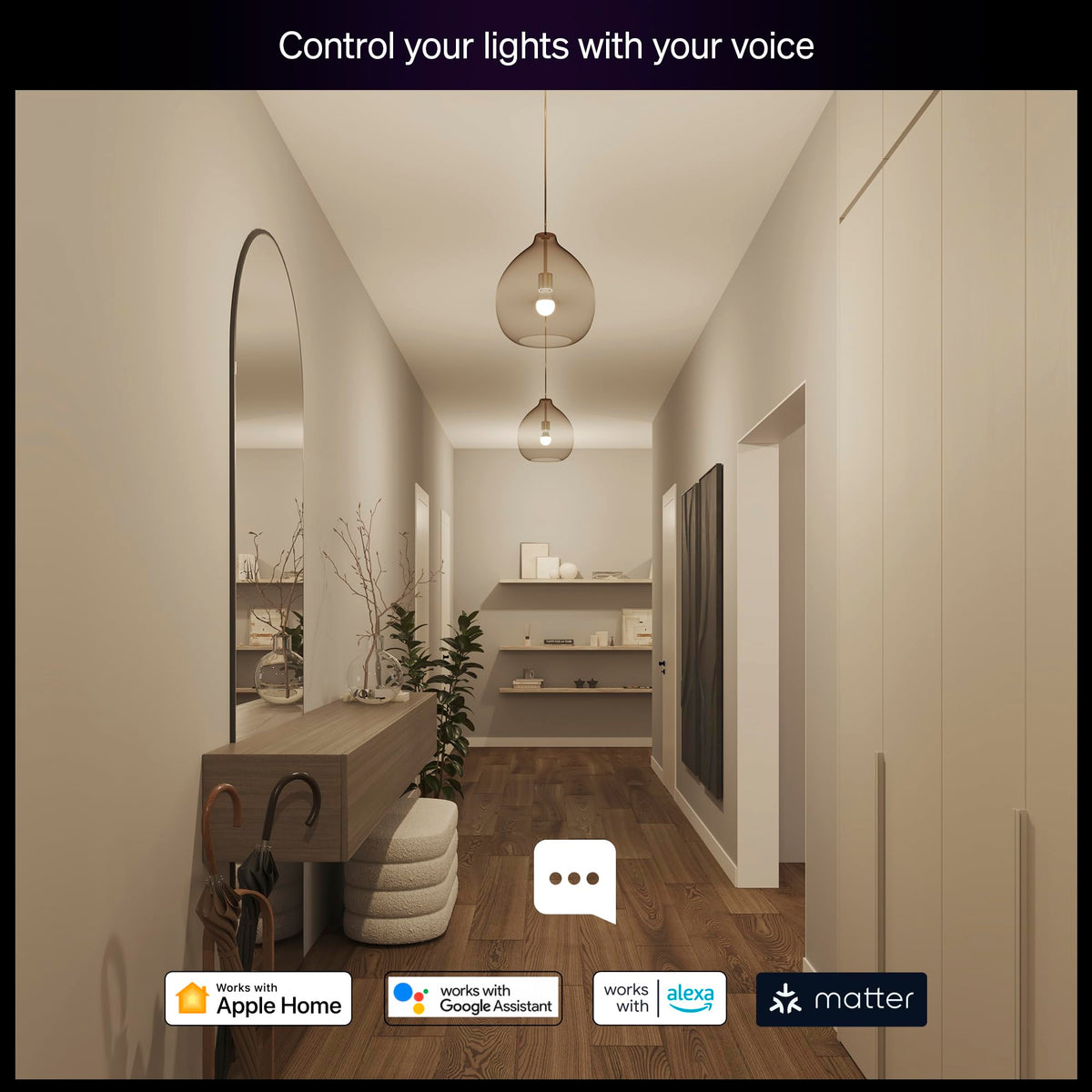 Philips Hue app scene library for personalized lighting routines.