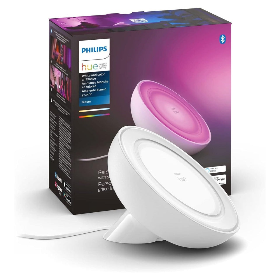 Philips Hue Bloom box image showing the compact starter packaging.
