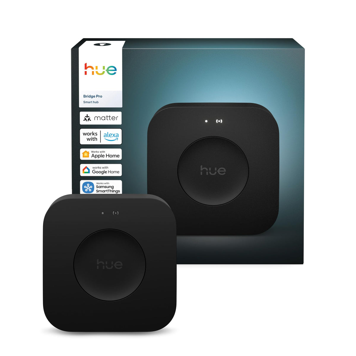 Philips Hue Bridge Pro wireless setup enables flexible placement and quick control