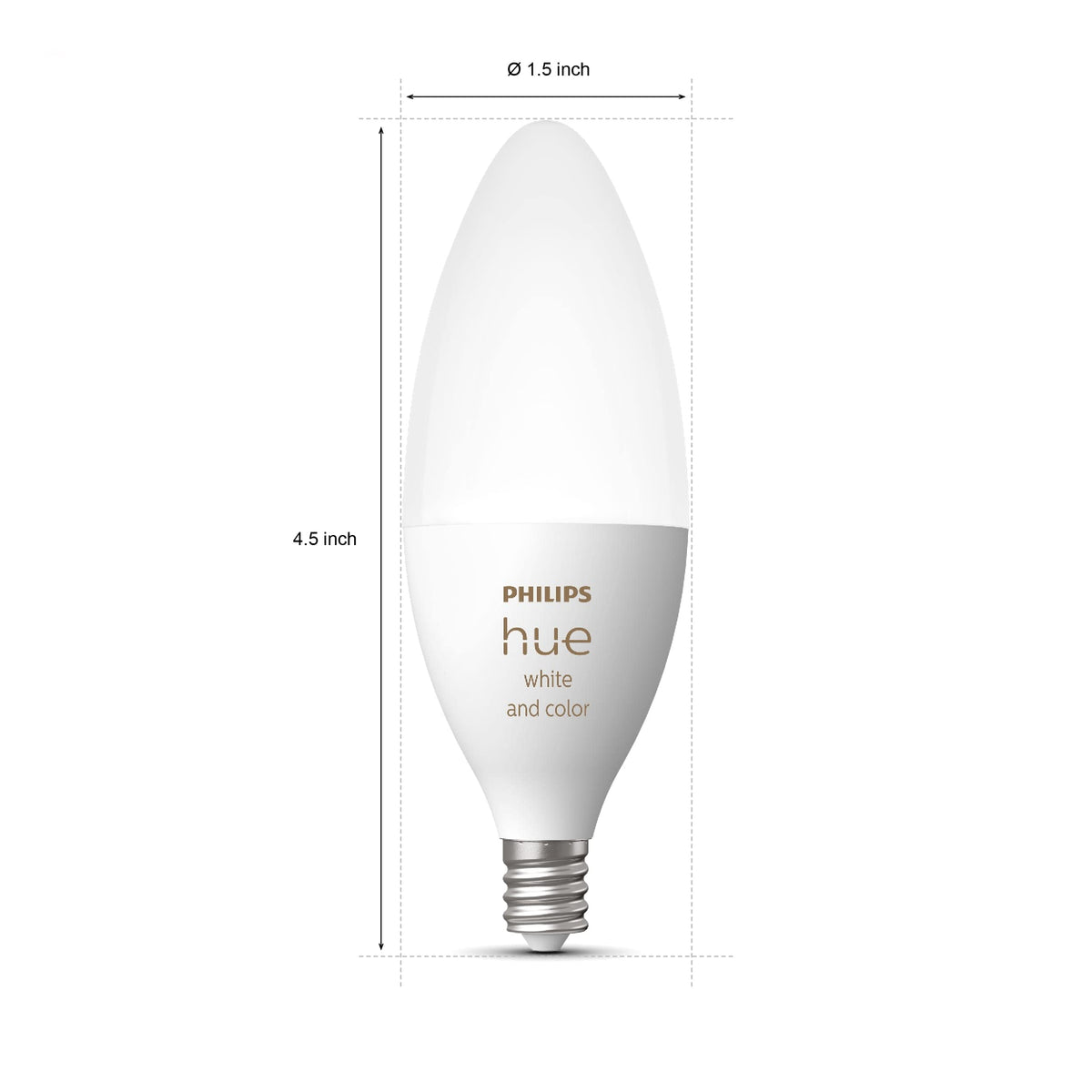 Bridge ready candle bulb enabling automations and remote control