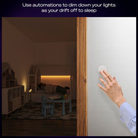Bridge-required badge indicating full smart home integration with Hue.