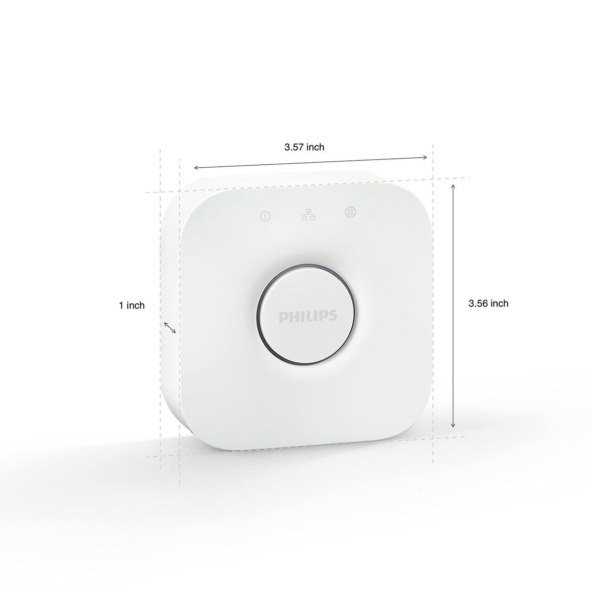 Philips Hue Bridge surround lighting sync enhances movies and music ambience.
