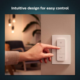 Philips Hue Dimmer V2 battery-powered dimming without a bridge.