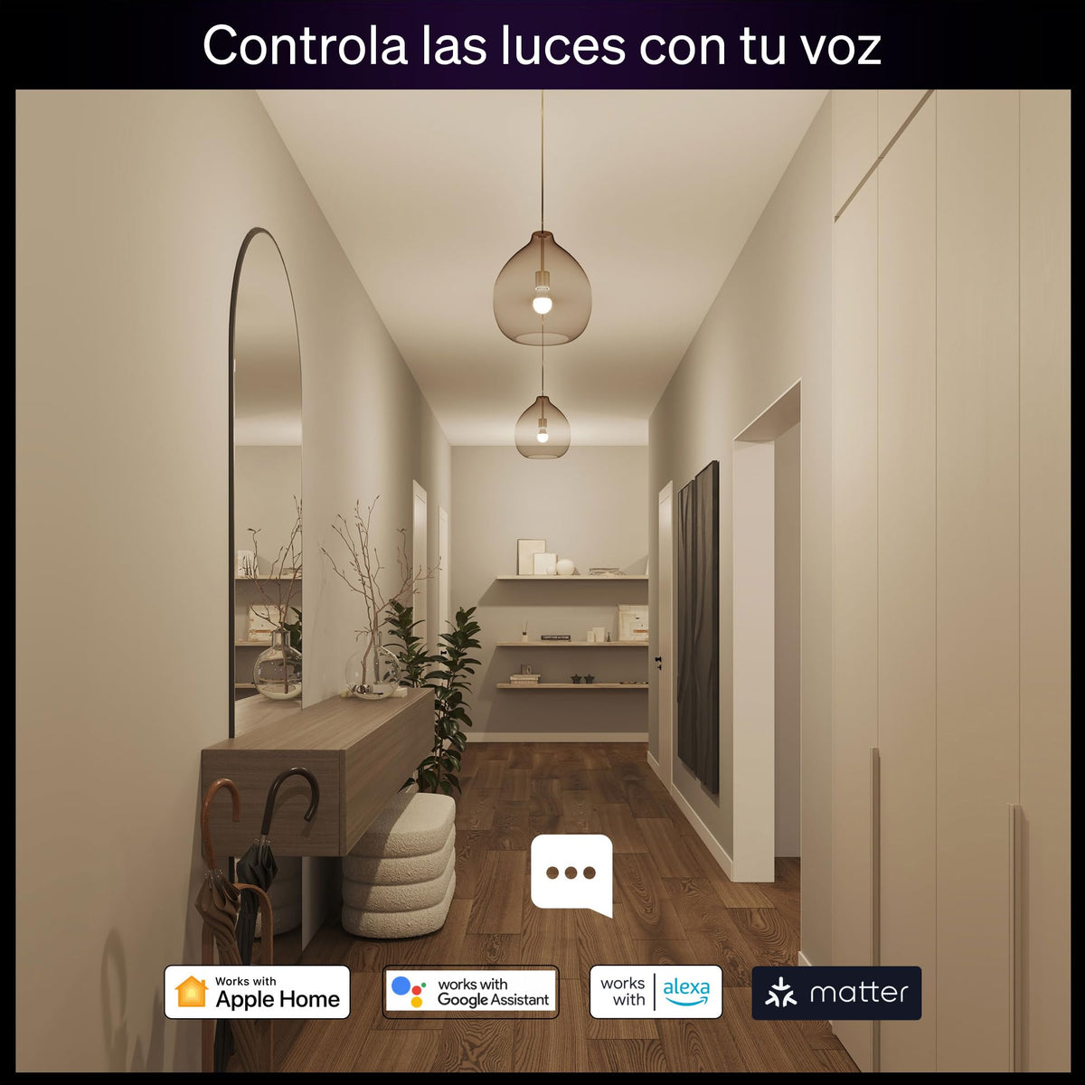 Philips Hue Essential A19 bulb is dimmable for precise lighting