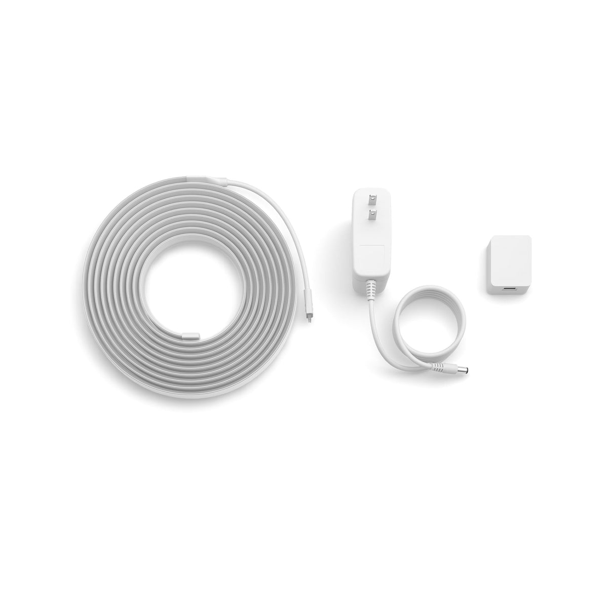Philips Hue Flux cut-to-fit strip adapts to irregular walls and stairs