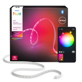 Philips Hue Flux strip light delivers true white for crisp task lighting and ambience.