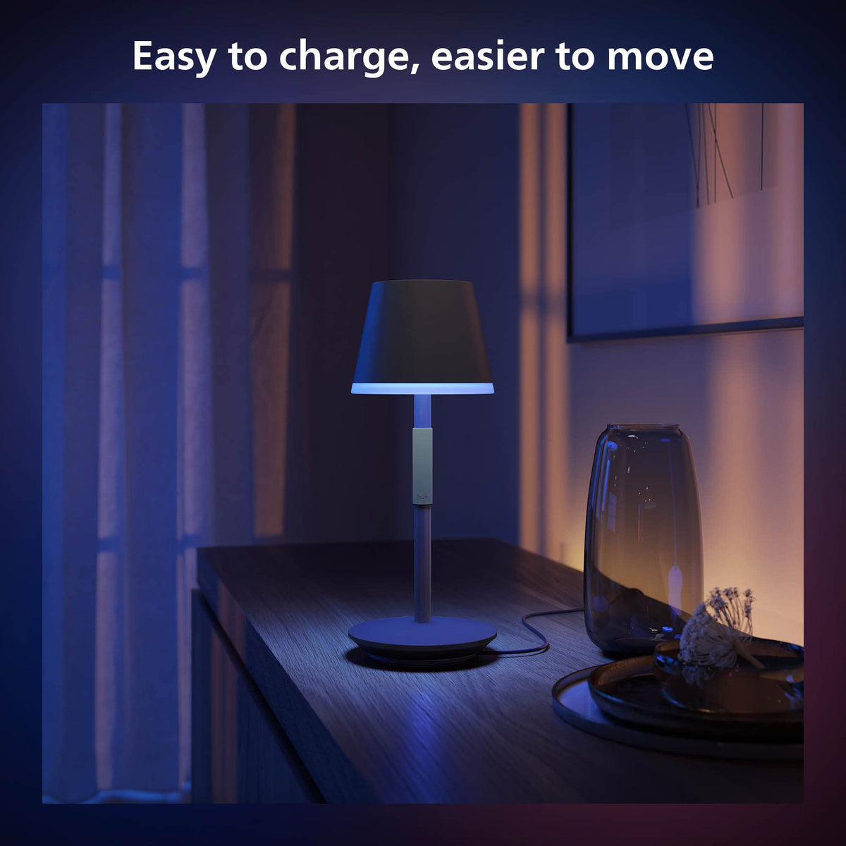 Philips Hue Go app and Bridge enable automations and multi room control