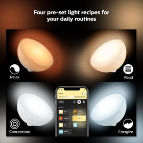 Hue Go IP54 rating for dust and water splash protection