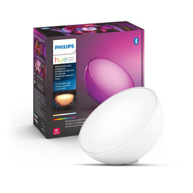 Philips Hue Go portable table lamp showing compact design for versatile ambient lighting