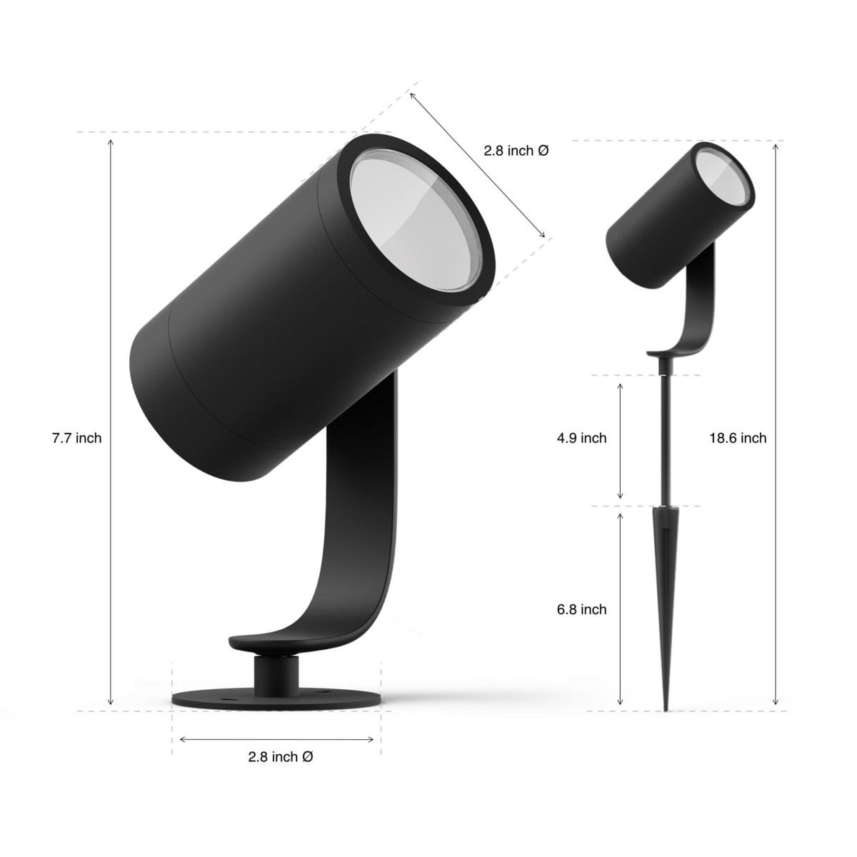 Philips Hue Lily color ambiance showcase with 16 million color options