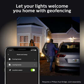 Philips Hue Lily IP44 weatherproof design for outdoor use