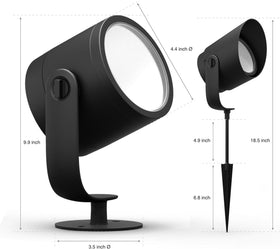Plug-in setup of Lily XL with quick outdoor installation