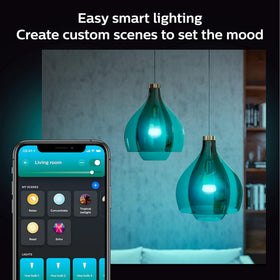 Millions of colors and warm-to-cool whites for flexible ambience.