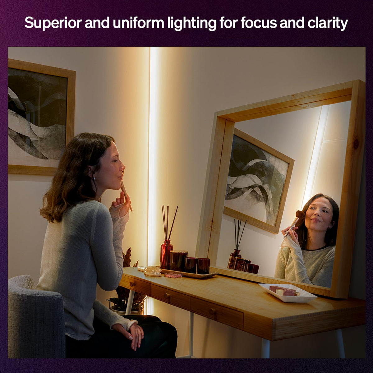 Philips Hue OmniGlow app and voice control enable easy smart lighting