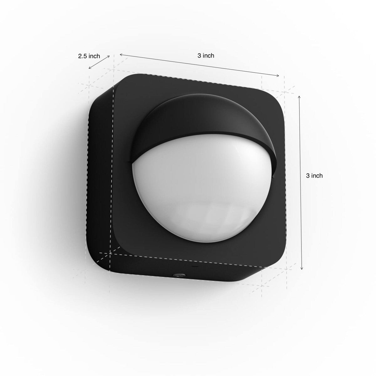 Philips Hue Outdoor Motion Sensor triggers driveway lighting on movement for easier arrivals.