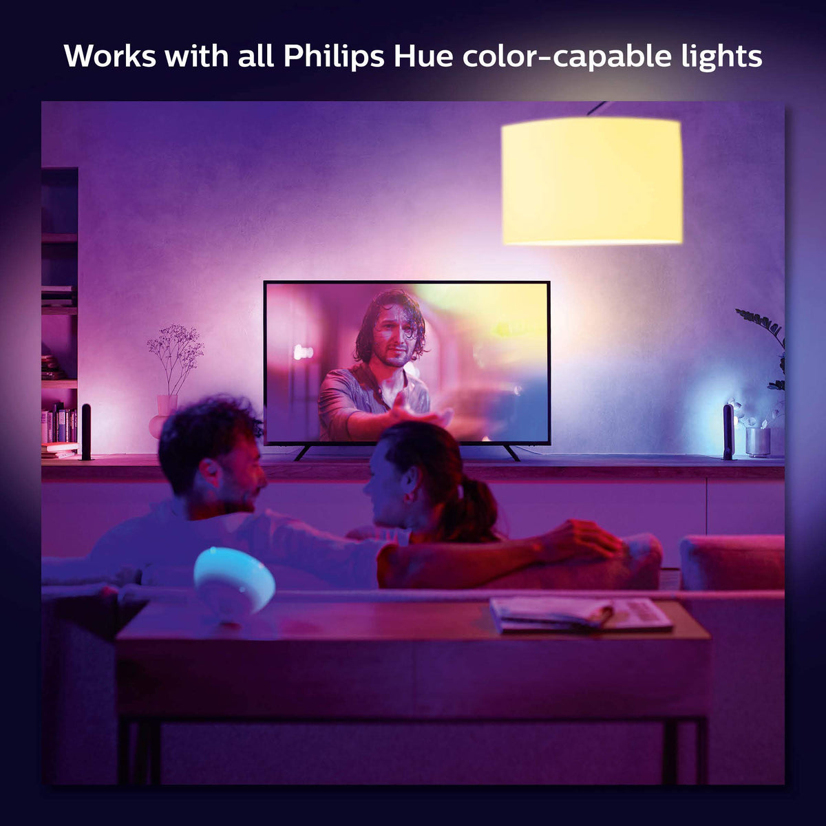 Philips Hue Play Gradient 65-inch TV light strip quick and simple setup.