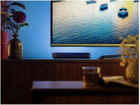 Philips Hue Play light bar base kit in living room ambience