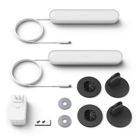 Table stands for Philips Hue Play light bars enabling placement on shelves or consoles