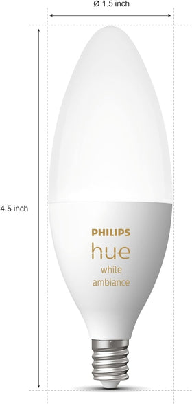 Philips Hue scenes energize, relax, concentrate, and read for mood lighting.