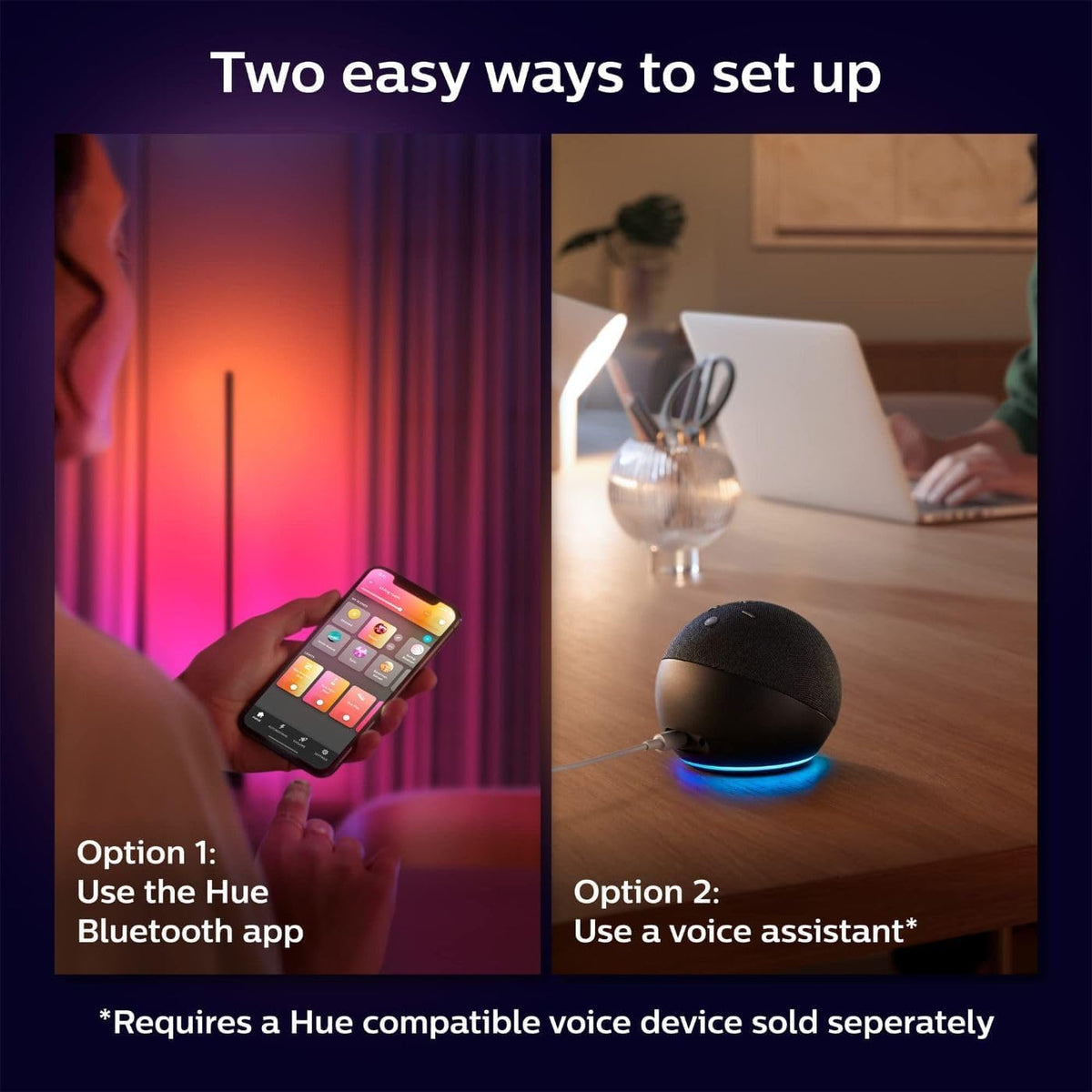 Philips Hue Signe app control lets you customize scenes and schedules