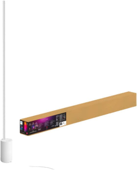 Philips Hue Signe gradient floor lamp in white provides versatile whites for any room