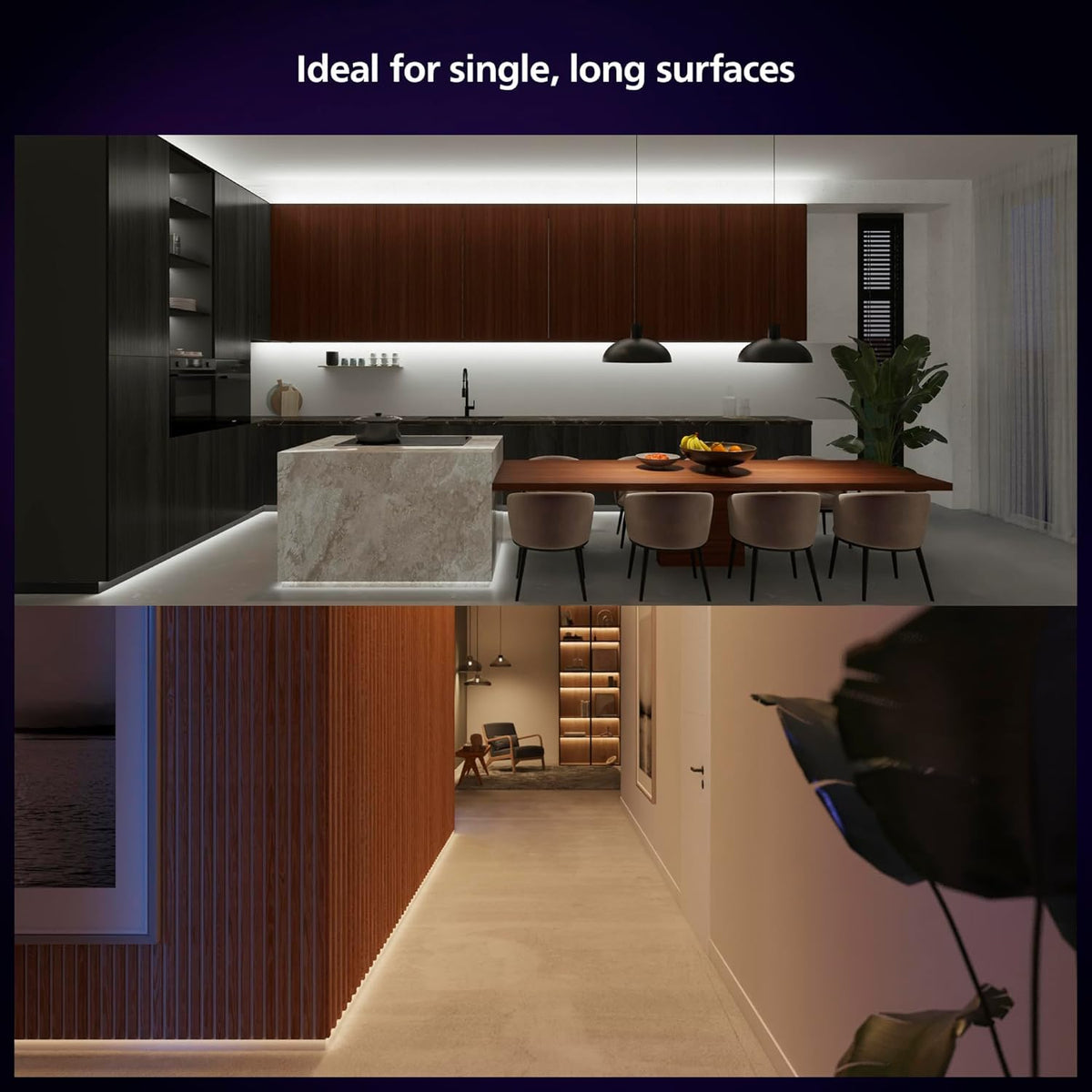 Philips Hue Solo bed-side lighting for gentle nighttime glow