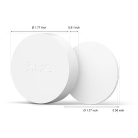 Button mounted on a wall surface for easy access.
