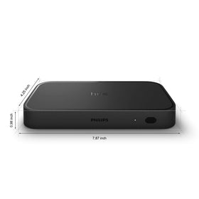 Philips Hue Sync Box creates immersive lighting during movies and games.