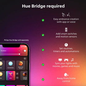 Philips Hue Sync Box works with Alexa, Google Assistant, and HomeKit.