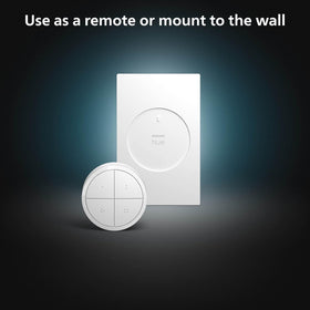 Philips Hue wall tap dial switch with dimming dial for precise brightness