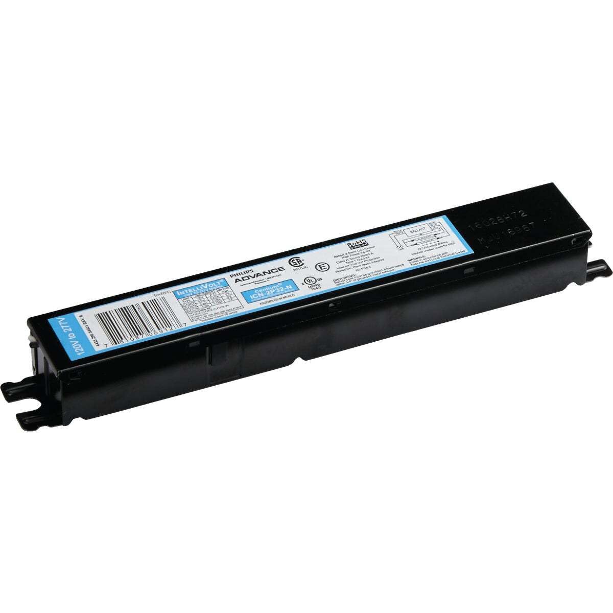 Philips ICN-2P32-N ballast side connection highlights easy installation in retrofit projects.