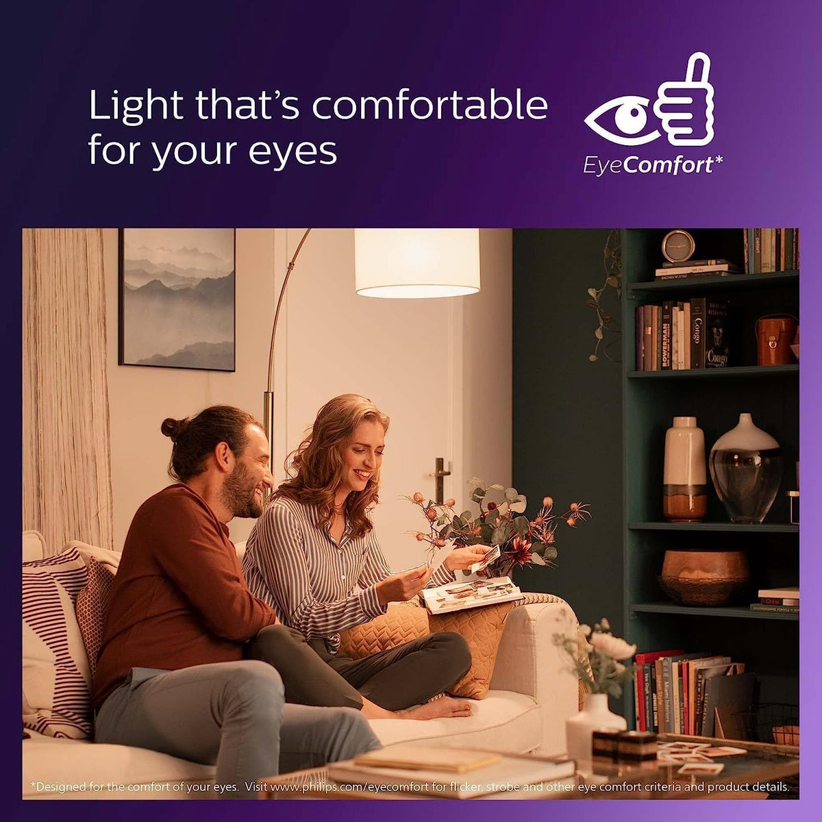 Classic glass design vibe paired with LED efficiency in home lighting