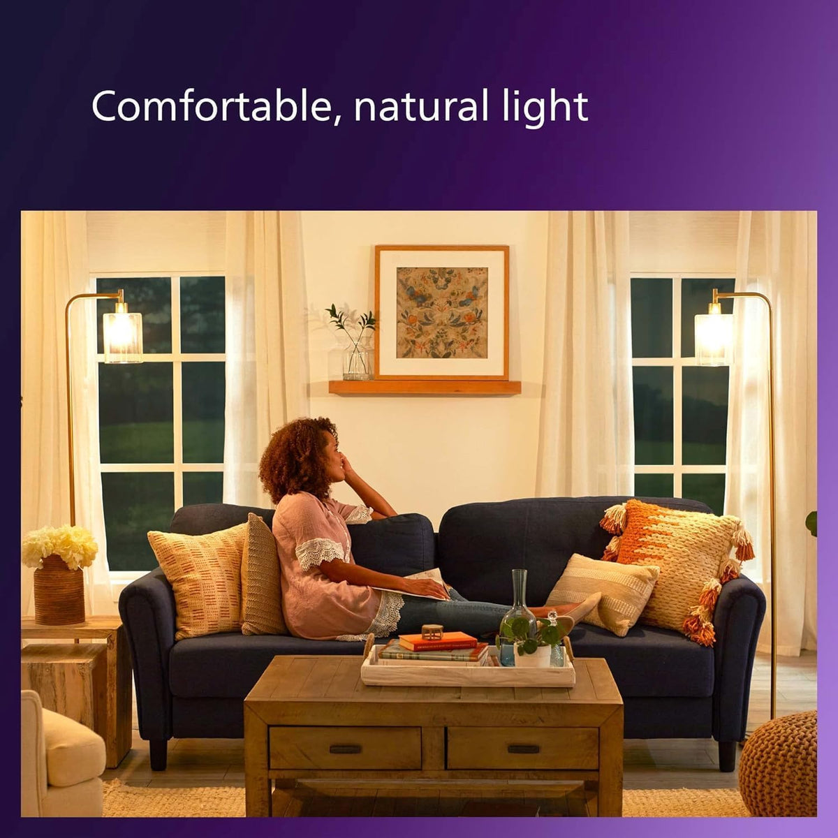 Soft white 2700K glow ideal for bedrooms and dining rooms